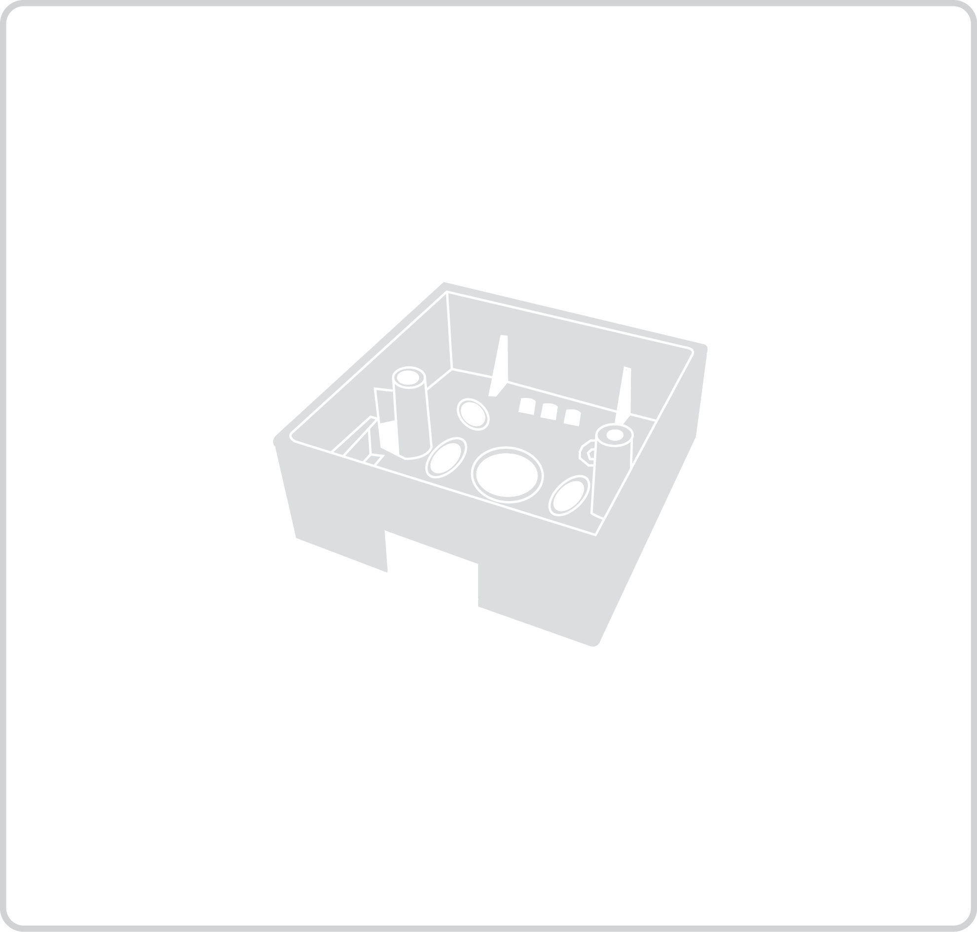 1 Gang Box